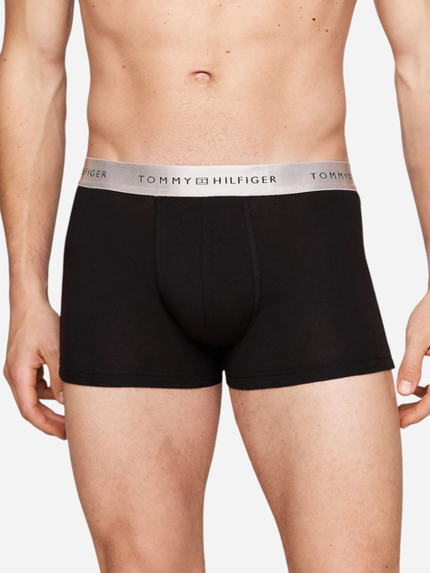 Набір трусів-боксерів чоловічих 3 шт Tommy Hilfiger UM0UM03411-0UH L Чорний (8720637171691) - зображення 3