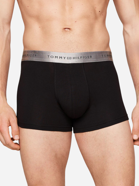 Zestaw majtek męskich typu bokserki 3 szt Tommy Hilfiger UM0UM03411-0SJ L Czarny (8720637194867) - obraz 3