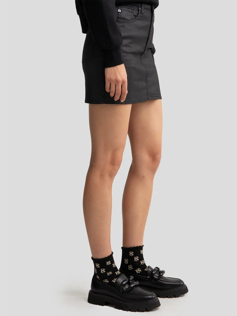 Spódnica damska mini Big Star Margaret 924 W25 Czarna (5900714787424) - obraz 5