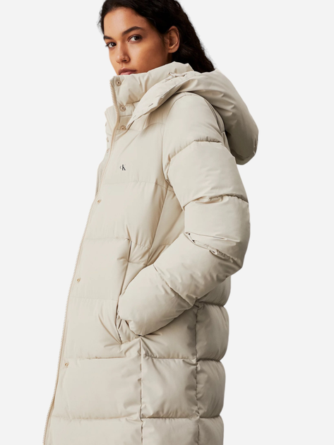 Куртка зимова довга жіноча Calvin Klein J20J224104-PD7 L Молочна від Rozetka на платформі USKIDKA Акція на Куртка зимова довга жіноча Calvin Klein J20J224104-PD7 L Молочна від Rozetka