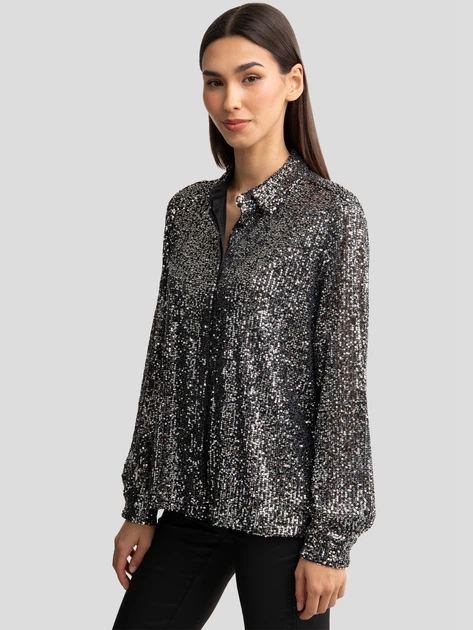 Koszula damska Big Star Solea 904 M Srebrna (5900714794873) - obraz 5