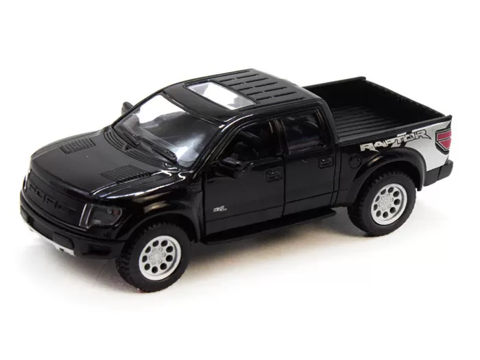 Детская коллекционная машинка FORD F-150 КТ5365 инерционная (Чёрный) - изображение 2