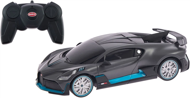 Машинка Rastar Bugatti Divo 1:24 Сірий - Фото 1 Машинка Rastar Bugatti Divo 1:24 Сірий - зображення 1