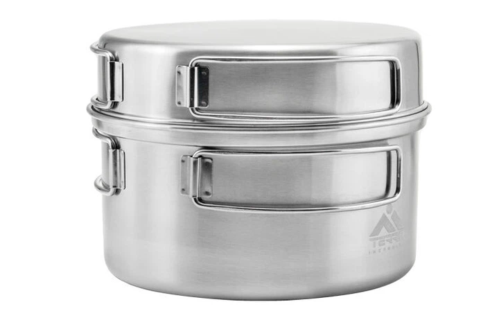 Набір посуду сталевий Terra Incognita Pot Pan Set S - изображение 2