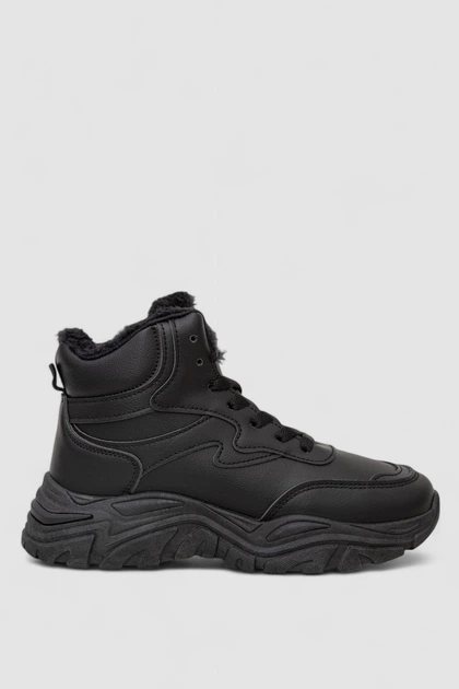 Кросівки жіночі зимові STILLI 37 Чорний 248RDM07 (114768_829275) - Фото 1 Кросівки жіночі зимові STILLI 37 Чорний 248RDM07 (114768_829275) - зображення 1