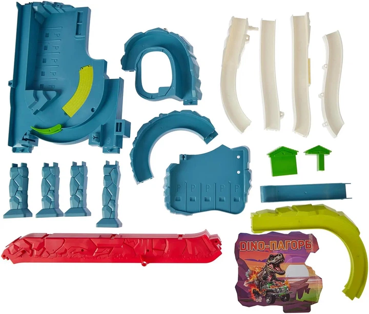 Ігровий набір ZIPP Toys Dino автотрек-вулкан електричний - зображення 2