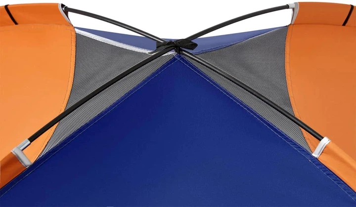 Палатка Skif Outdoor Adventure II Размер 200x200 см Orange-Blue - Фото 4 Палатка Skif Outdoor Adventure II Размер 200x200 см Orange-Blue - изображение 4