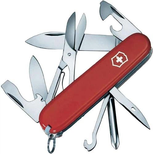 Ніж Victorinox Swiss Army Super Tinker червоний - Фото 1 Ніж Victorinox Swiss Army Super Tinker червоний - изображение 1