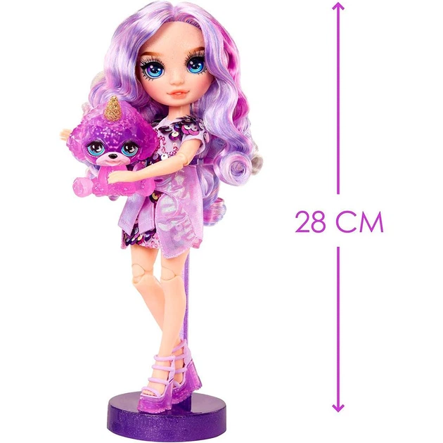 Лялька Rainbow High Slime Kit Violet Purple Рейнбоу Хай Слайм