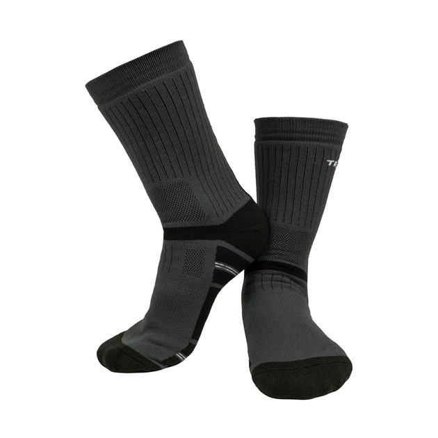 Носки Tribe Trekking Winter серые 38-40, T-KB-0009-grey - Фото 7 Носки Tribe Trekking Winter серые 38-40, T-KB-0009-grey - изображение 7