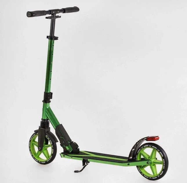 Самокат Lamborghini Салатовый PU 200 мм LB - 3655 - изображение 2