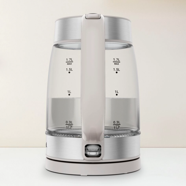 Електрочайник Tefal Glass Kettle KI605B30 - зображення 15