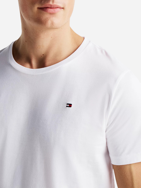 Набір футболок бавовняних довгих чоловічих Tommy Hilfiger UM0UM03379-0UF 2XL 3 шт Різнокольоровий (8720637928646) - зображення 7