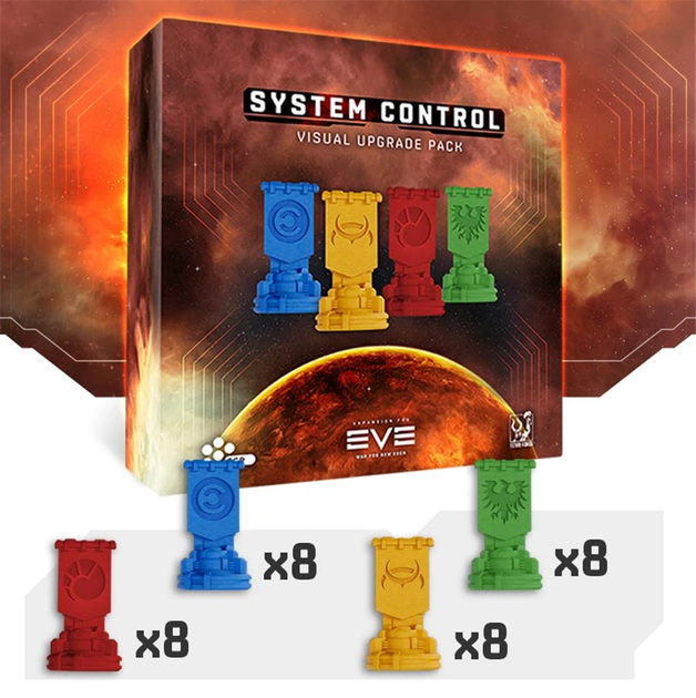 Набір фігурок Rebel EVE: War for New Eden - System Control - Visual Upgrade Pack (англійська версія) (5905090515425) - зображення 2