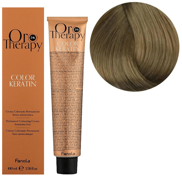 9.00 Крем-фарба Keratin Oro Puro Fanola 100 мл - Фото 1 9.00 Крем-фарба Keratin Oro Puro Fanola 100 мл - зображення 1