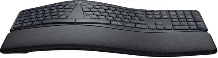 Клавиатура Wireless Logitech Ergo K860 Bluetooth/Wireless UA Black (920-010108) - изображение 3