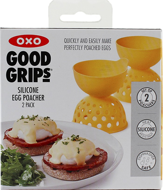 Zestaw silikonowy do jaj OXO Good Grips 2 szt (O-11207000) - obraz 7
