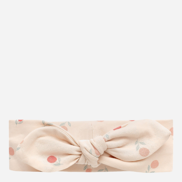 Дитяча пов'язка на голову для дівчинки Pinokio Summer Garden Headscarf 42-44 см Бежева (5901033301261) - зображення 1