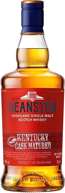 Віскі Deanston Bourbon Cask Matured 0.7 л 40% (5029704220137) - Фото 1 Віскі Deanston Bourbon Cask Matured 0.7 л 40% (5029704220137) - зображення 1