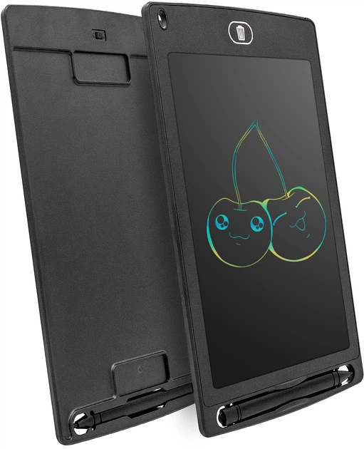 Детский графический цветной планшет Baby Shark LCD доска для рисования 8.5 дюймов Черный (BS-bk) - изображение 8