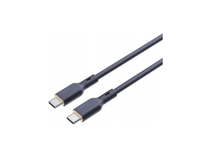 Кабель AUKEY Type-C/Type-C 100W 1.8m (CB-SCC102) чорний - изображение 2