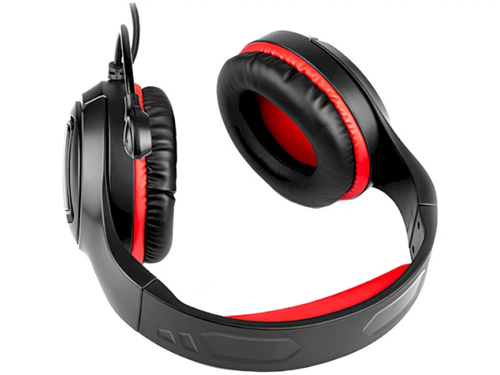 Гарнітура REAL-EL GDX-7590 Black/Red (EL124100050) - Фото 5 Гарнітура REAL-EL GDX-7590 Black/Red (EL124100050) - изображение 5
