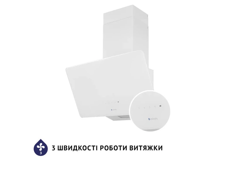 Витяжка Minola HVS 6224 WH 700 LED (похила) - изображение 4