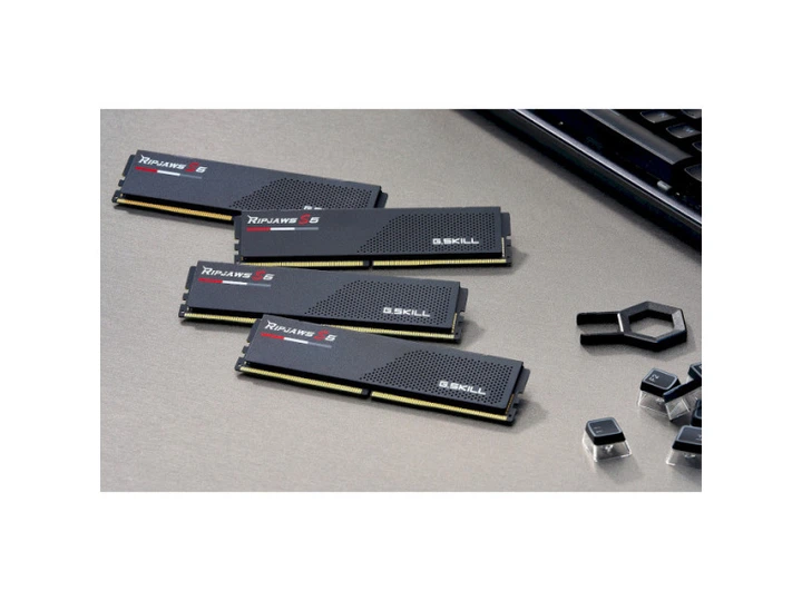 Пам'ять для настільних комп'ютерів G.Skill 96 GB (2x48GB) DDR5 5600 MHz Ripjaws S5 Black (F5-5600J4040D48GX2-RS5K) - Фото 6 Пам'ять для настільних комп'ютерів G.Skill 96 GB (2x48GB) DDR5 5600 MHz Ripjaws S5 Black (F5-5600J4040D48GX2-RS5K) - изображение 6