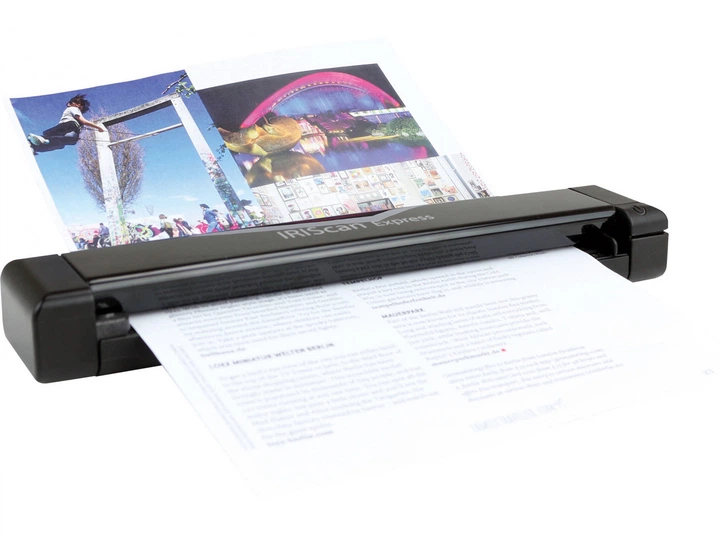 Портативный протяжной сканер Canon IRIScan Express 4 A4 1200 dpi USB Black (458510) - Фото 3 Портативный протяжной сканер Canon IRIScan Express 4 A4 1200 dpi USB Black (458510) - изображение 3