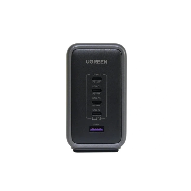 Мережевий зарядний пристрій UGREEN CD333 Gray (UGR-90903B) - Фото 1 Мережевий зарядний пристрій UGREEN CD333 Gray (UGR-90903B) - изображение 1