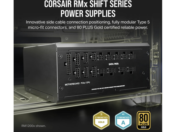 Блок живлення Corsair RM850x Shift 850W (CP-9020252) - изображение 2
