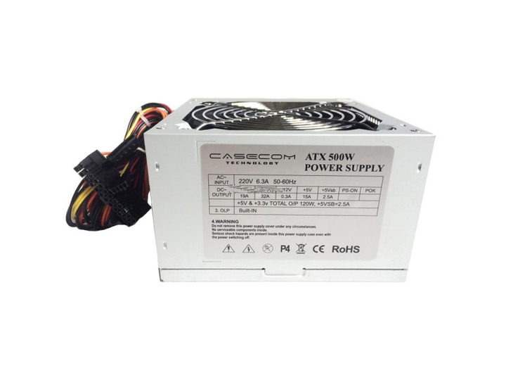 Блок живлення Casecom ATX CM 500 - изображение 1
