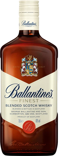 Віскі Ballantine's Finest 0.7 л 40% (5010106113127) – фото