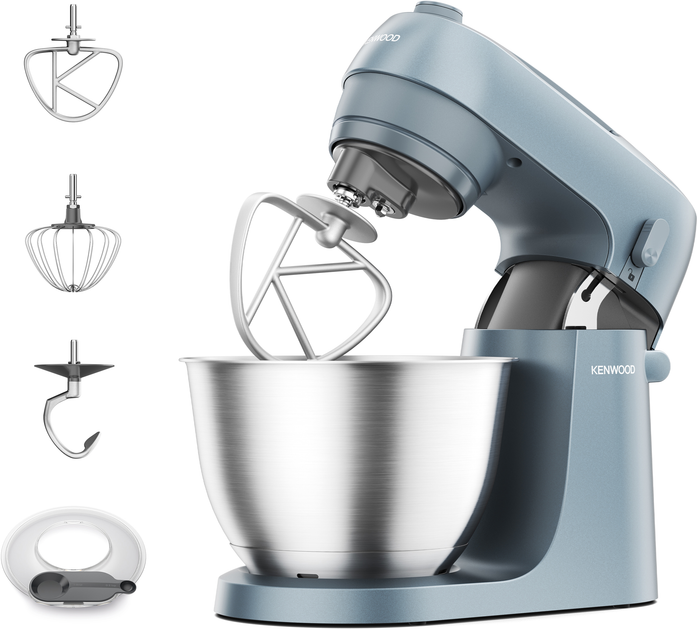 Набір Кухонна колекція Kenwood Go Collection CPG35.000GY (Кухонна машина KMZ 35.000GY + Подрібнювач FDP22.000GY + Міксер HMP40.000GY) - зображення 2