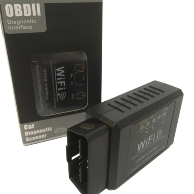 Автомобильный сканер OBD ELM-327/2714 для диагностики автомобиля функция Wi-Fi + диск с программами Черный - изображение 6