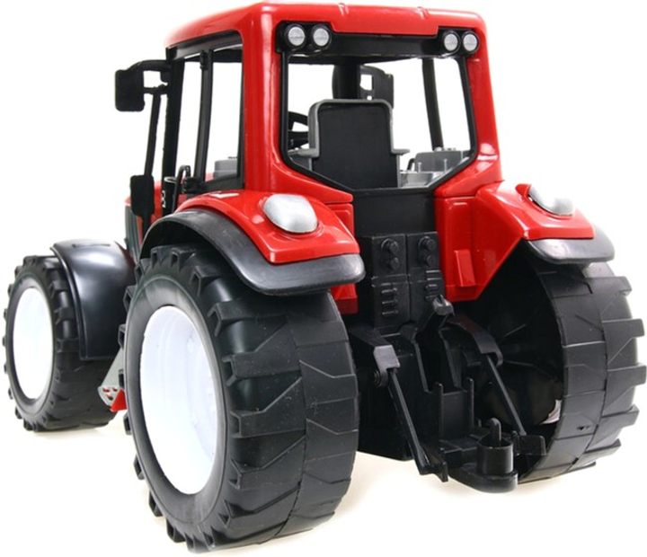 Traktor Macyszyn Toys z prasą i 2 belami siana (5903940010663) - obraz 3