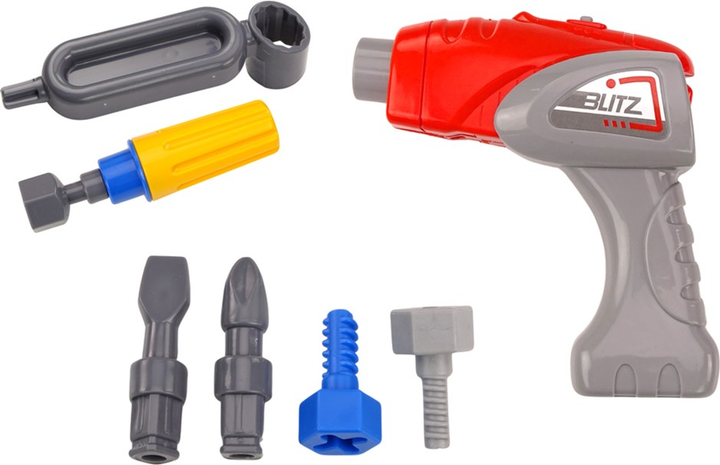 Helikopter do skręcania LEAN Toys Czerwony (5905991018940) - obraz 4