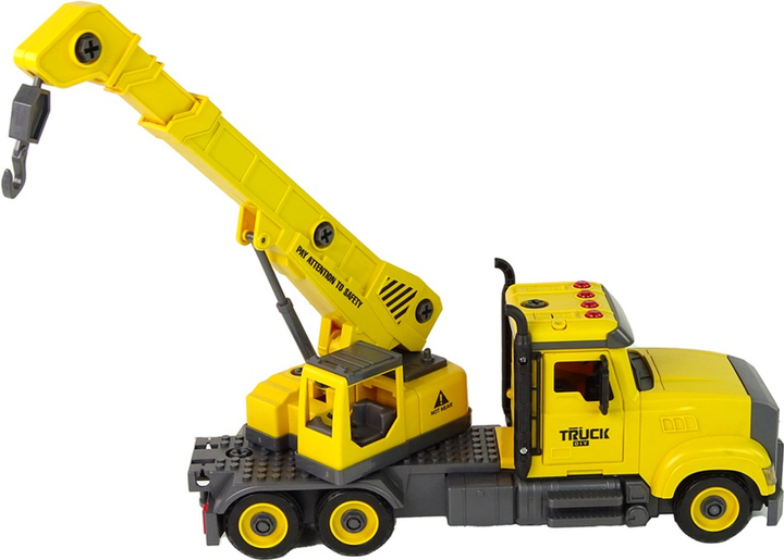 Автокран для складання LEAN Toys з аксесуарами (5905679074565) - зображення 5