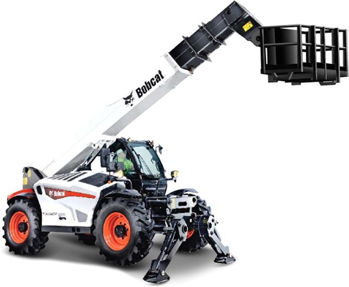 Телескопічний навантажувач BBurago Bobcat Toolcat T40 (4893993320882) - зображення 3