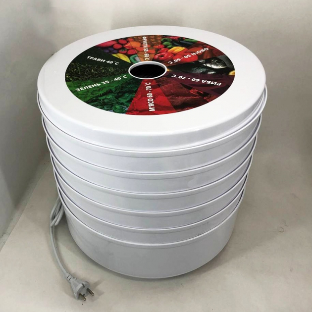 Сушилка Sea Breeze SB-0302 для фруктов и овощей 5 секции 20L 520W - изображение 7