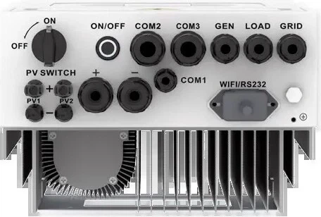 Гибридный инвертор Deye SUN-6K-SG05LP1-EU WiFi, 6 кВт, 1 Фаза, 48В - изображение 3