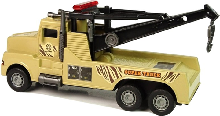 Машинка LEAN Toys Дорожня допомога 1:10 Коричнева (5904204757720) - зображення 3