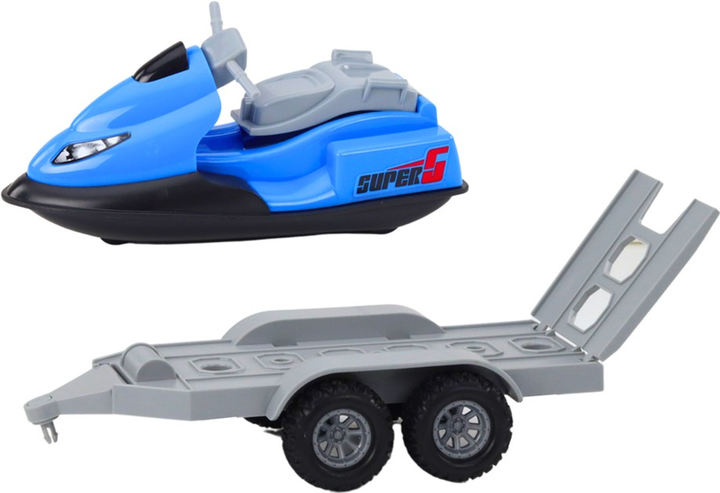 Quad LEAN Toys z przyczepą do przewozu (5905991022275) - obraz 4