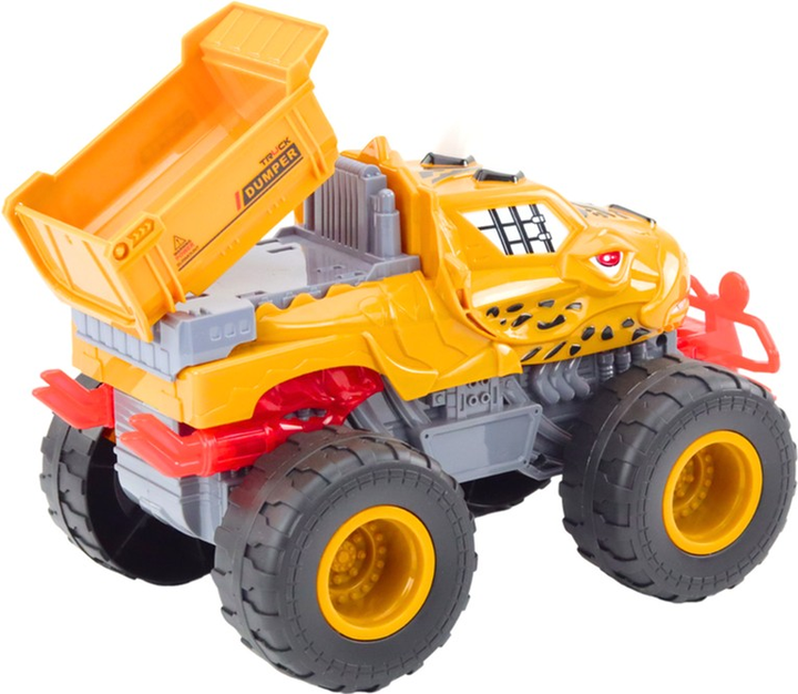 Terenówka LEAN Toys na napęd frakcyjny Pomarańczowa (5905991018148) - obraz 4