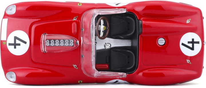 Металева модель автомобіля Bburago Ferrari 250 Testa Rossa 1959 1:43 (4893993363070) - зображення 6