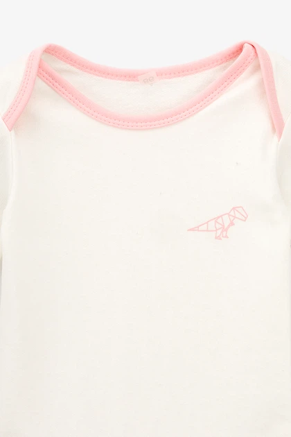 Боди-лодочка для малышей Baby Life 3-05 68 см Молочный (2000990834096) - изображение 2