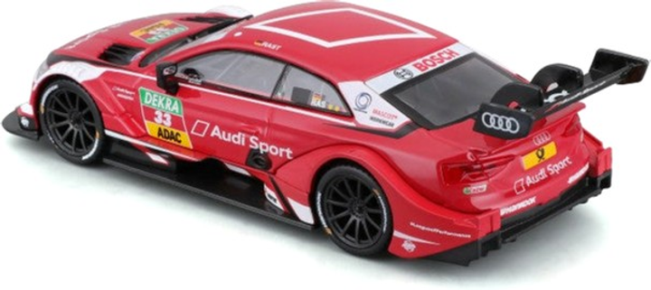 Metalowy model samochodu Bburago Audi RS 5 DTM 1:32 (4893993411603) - obraz 5