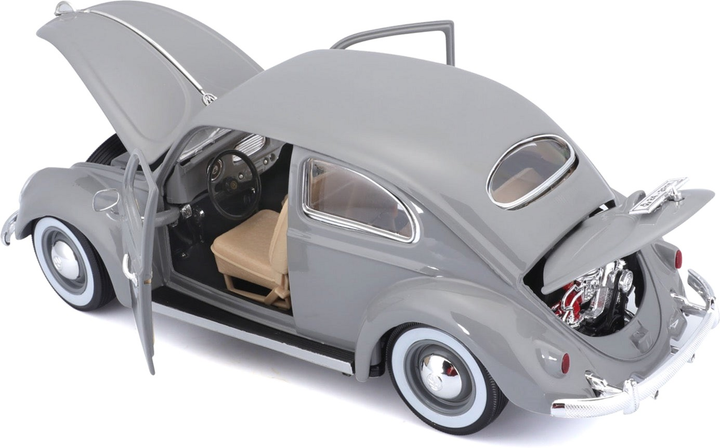 Metalowy model samochodu Bburago Volkswagen Kafer-Beetle 1:18 (4893993002689) - obraz 7