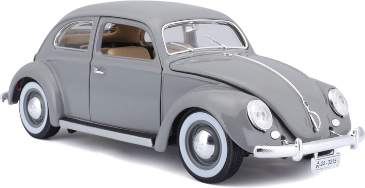 Metalowy model samochodu Bburago Volkswagen Kafer-Beetle 1:18 (4893993002689) - obraz 10