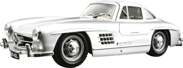 Металева модель автомобіля BBurago Mercedes-Benz 300SL 1954 1:24 Срібляста (4893993010530) - зображення 2